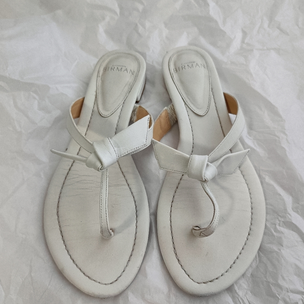 Alexandre Birman Clarita Bow Thong Sandals 36.5